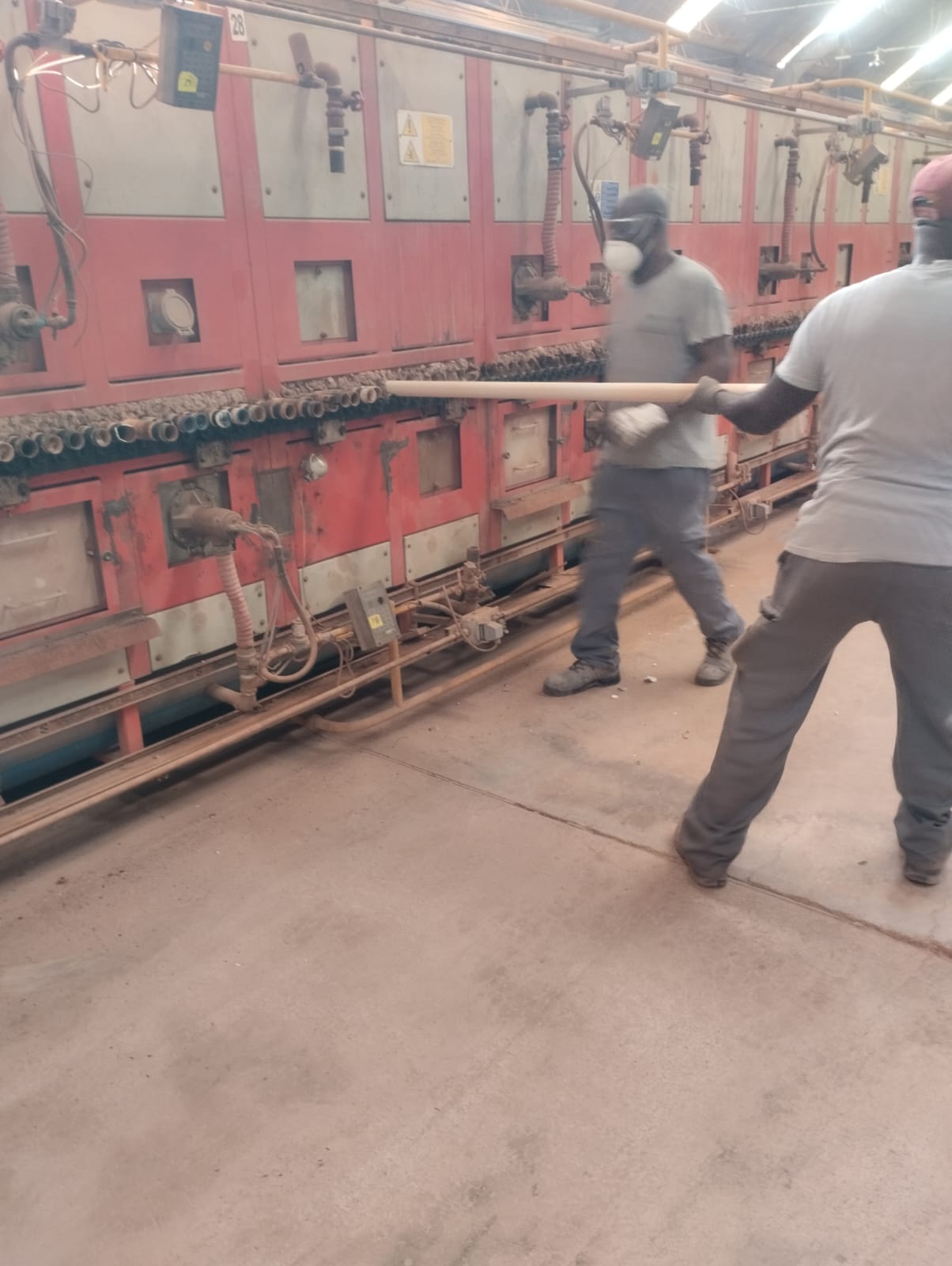 Servicio cambio rodillos hornos cerámicos Servicio cambio rodillos hornos cerámicos